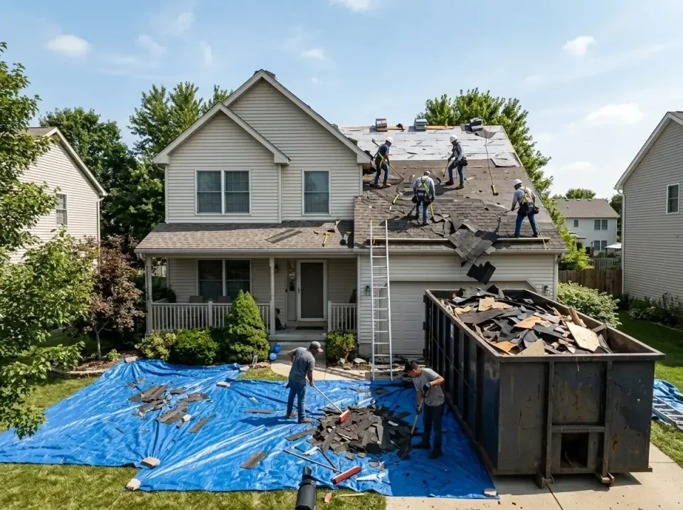 roof-replacement-debris-remova-004 — frequently asked questions, Cheapest Dumpster Rentals in Columbus, MS